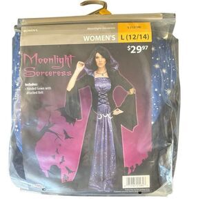 Moonlight Sorceress Size Large (12/14) Women’s Halloween Costume *New*